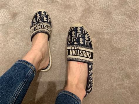 christian dior espadrilles sale|christian dior sandals flat.